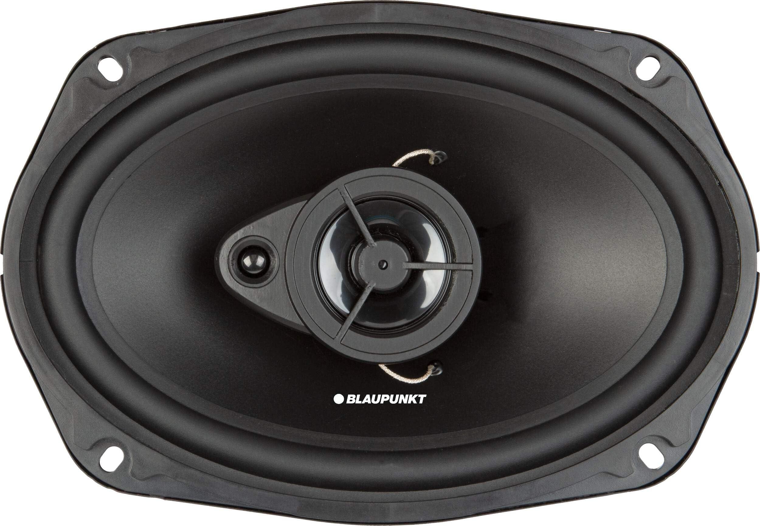 BLAUPUNKT BLAUPUNKT BPS-E683 6x9 Car Speakers 3-Way, 120W per Pair - High-Performance, Full-Range Sound, Easy Installation (2pc)