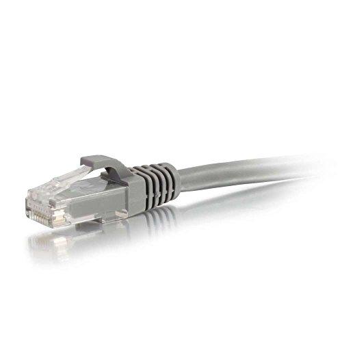 C2G/ Cables To Go C2G/ Cables To Go 27130 Cat6 Cable - Snagless Unshielded Ethernet Network Patch Cable, Gray (1 Foot, 0.30 Meters)