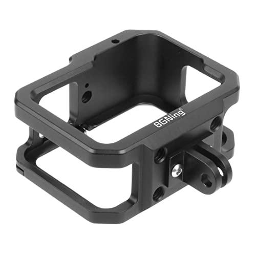 BGNing BGNing Aluminum Case Compatible for GoPro Hero 9 Black Camera Metal Cage Protective Shell Housing Frame Form-Fitted w/Cold Shoe 52mm Filter Mount (only Shell)