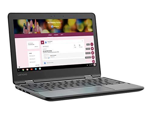 Lenovo Lenovo 300e Chromebook 2nd Gen 82CE0000US 11.6" Touchscreen 2 in 1 Chromebook - HD - 1366 x 768 - AMD A-Series A4-9120C Dual-core (2 Core) 1.60 GHz - 4 GB RAM - 32 GB Flash Memory - Black