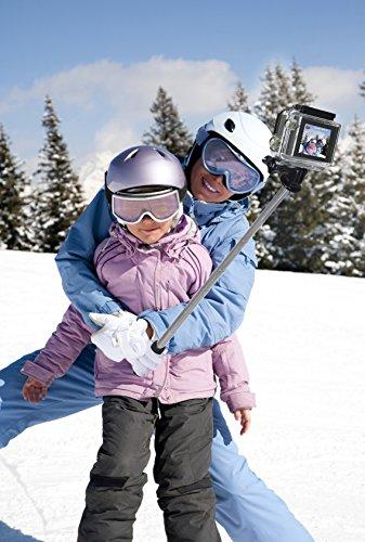 Xit Xit XTGPMP43 43-Inch Hand Held Monopod for GoPro and Regular Cameras (Silver)