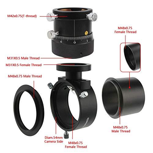 Astromania Astromania Off-Axis Guider with Micro-Focusing - for Successful Astronomy Photos Without A Guide Scope
