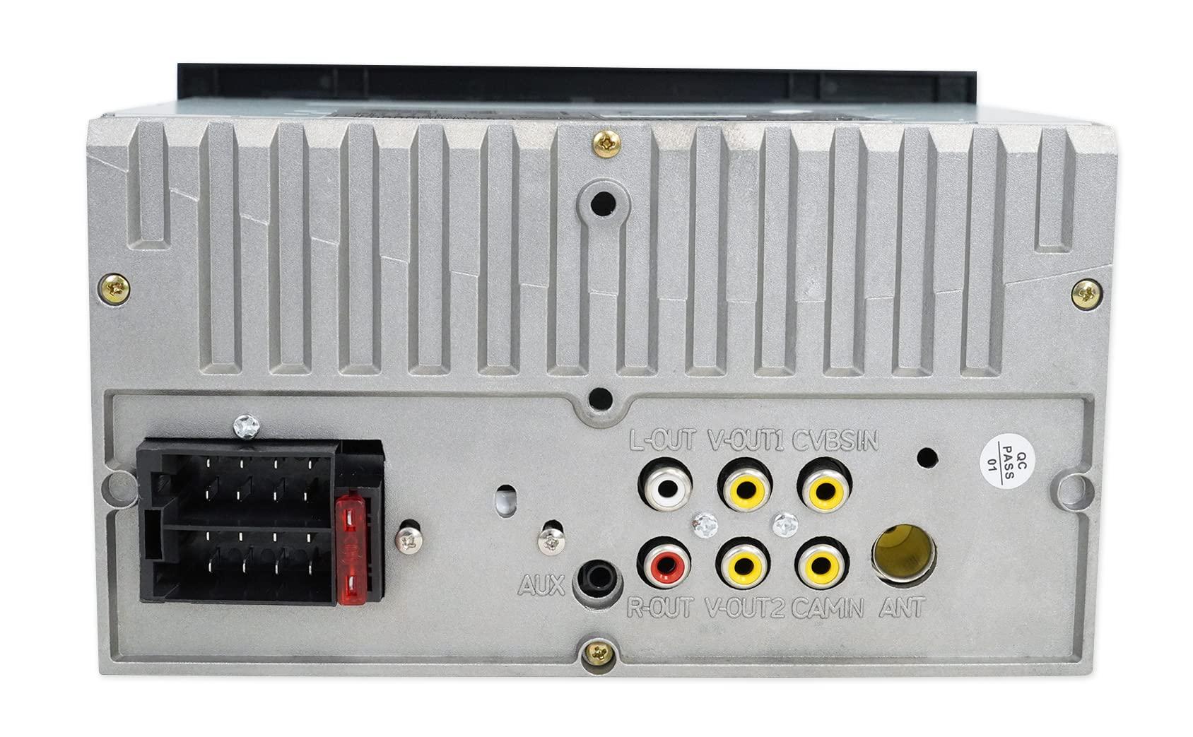 Audiosavings Audiosavings Bundle: (1) Soundstream VM-622HB 6.2 Car Monitor Bluetooth Receiver w/Android PhoneLink/USB Bundle with (1) Rockville RBC5B Car License Plate Camera+Night Vision+Distance Lines (2 Items)