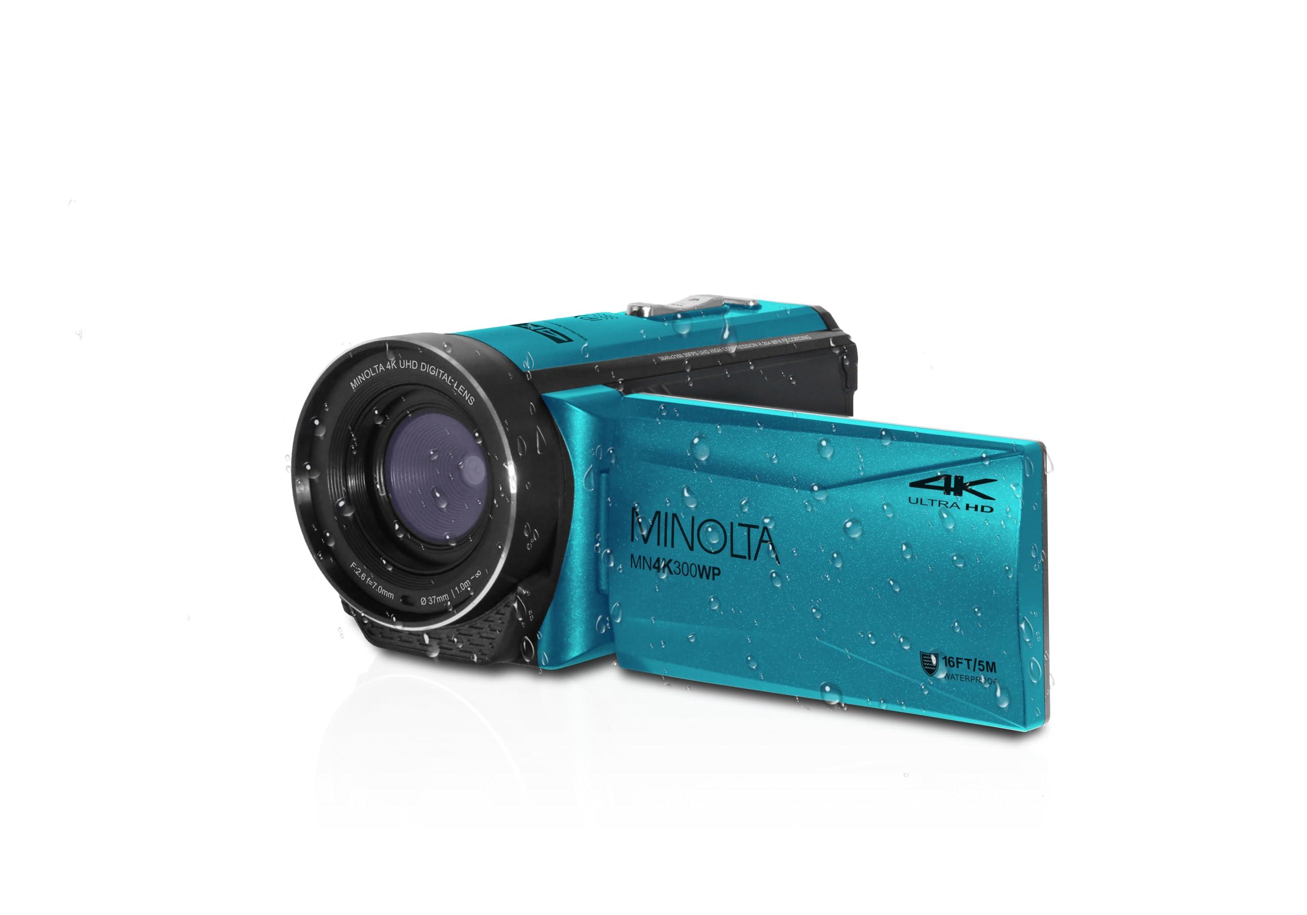 Minolta Minolta MN4K300WP 4K Ultra HD / 56 MP Waterproof Camcorder