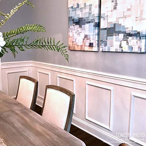 Ekena Millwork Ekena Millwork PNL16X28AS-01 16\"W x 28\"H x 1/2\"P Ashford Molded Classic Wainscot Wall Panel