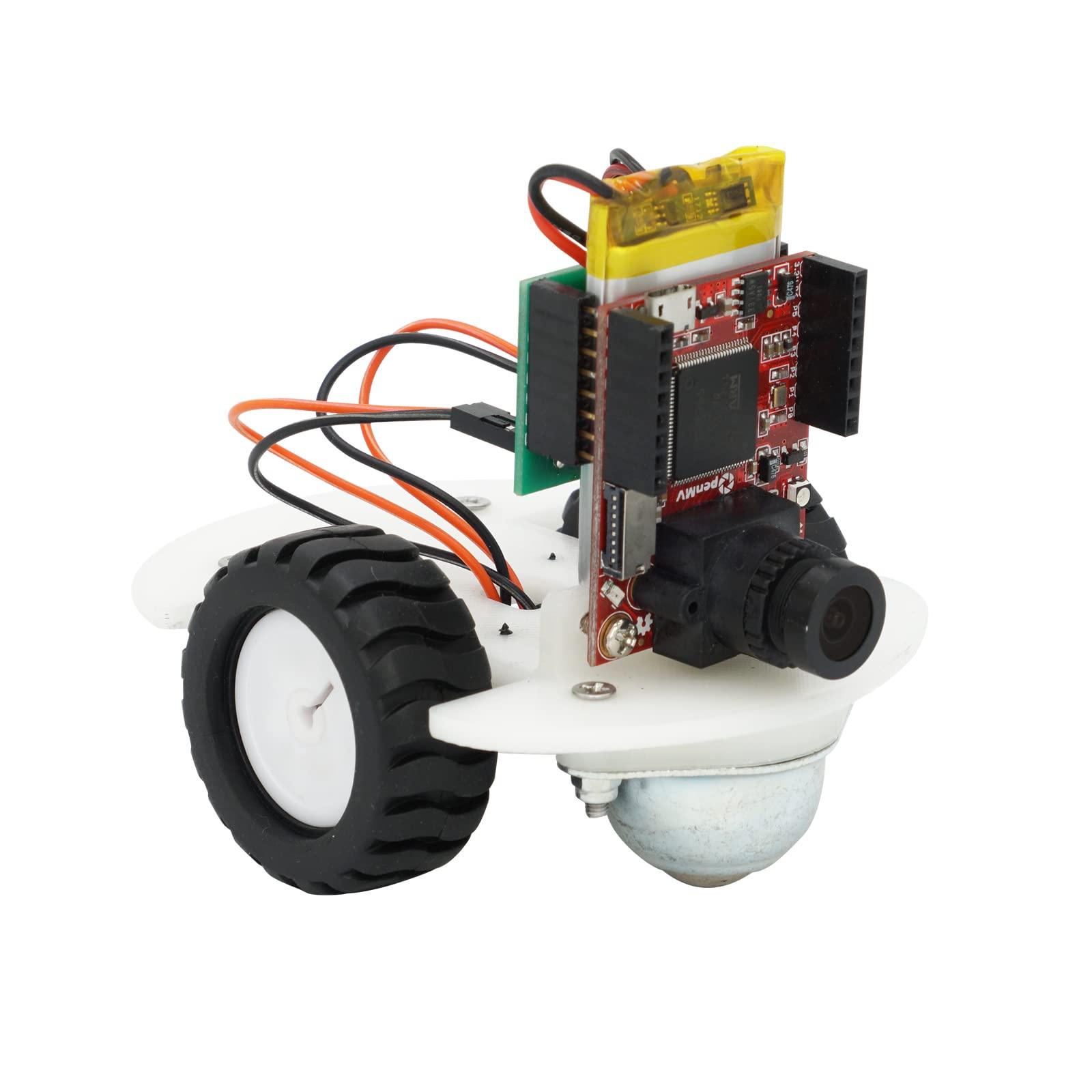 OpenMV OpenMV SingTown Smart Robotic AGV Car Kit Genuine, Auto Tracking Color Balls or Following Lines, Apply to Cam H7 Plus, Cam H7, Cam M7, Cam H7 R2