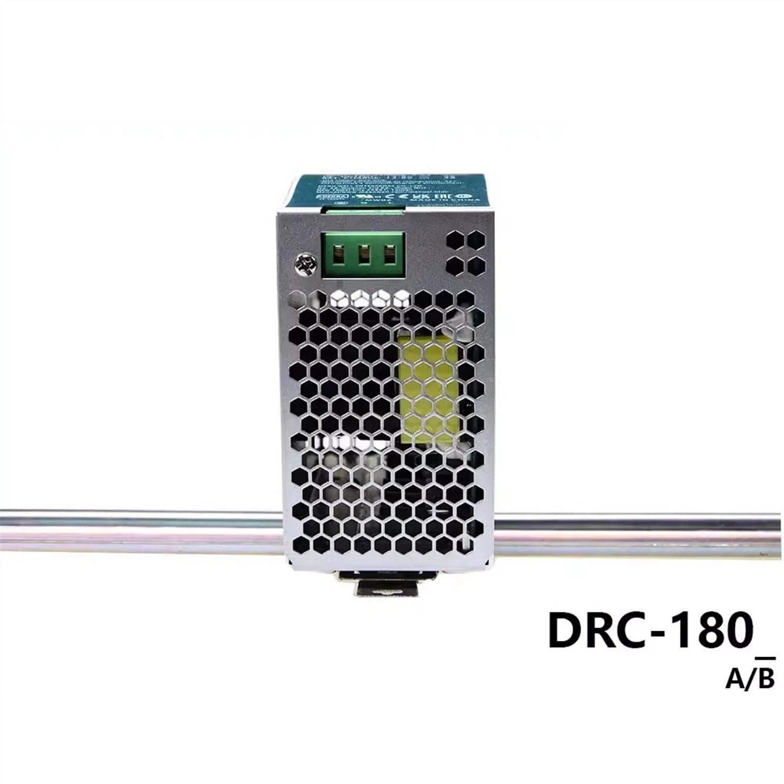 OJKRNXJD OJKRNXJD DRC-180A/B 180W UPS SMPS Switching Power Supply AC DC Din Rail Type Security Dual Output 13.8V 27.6V(DRC-180B)