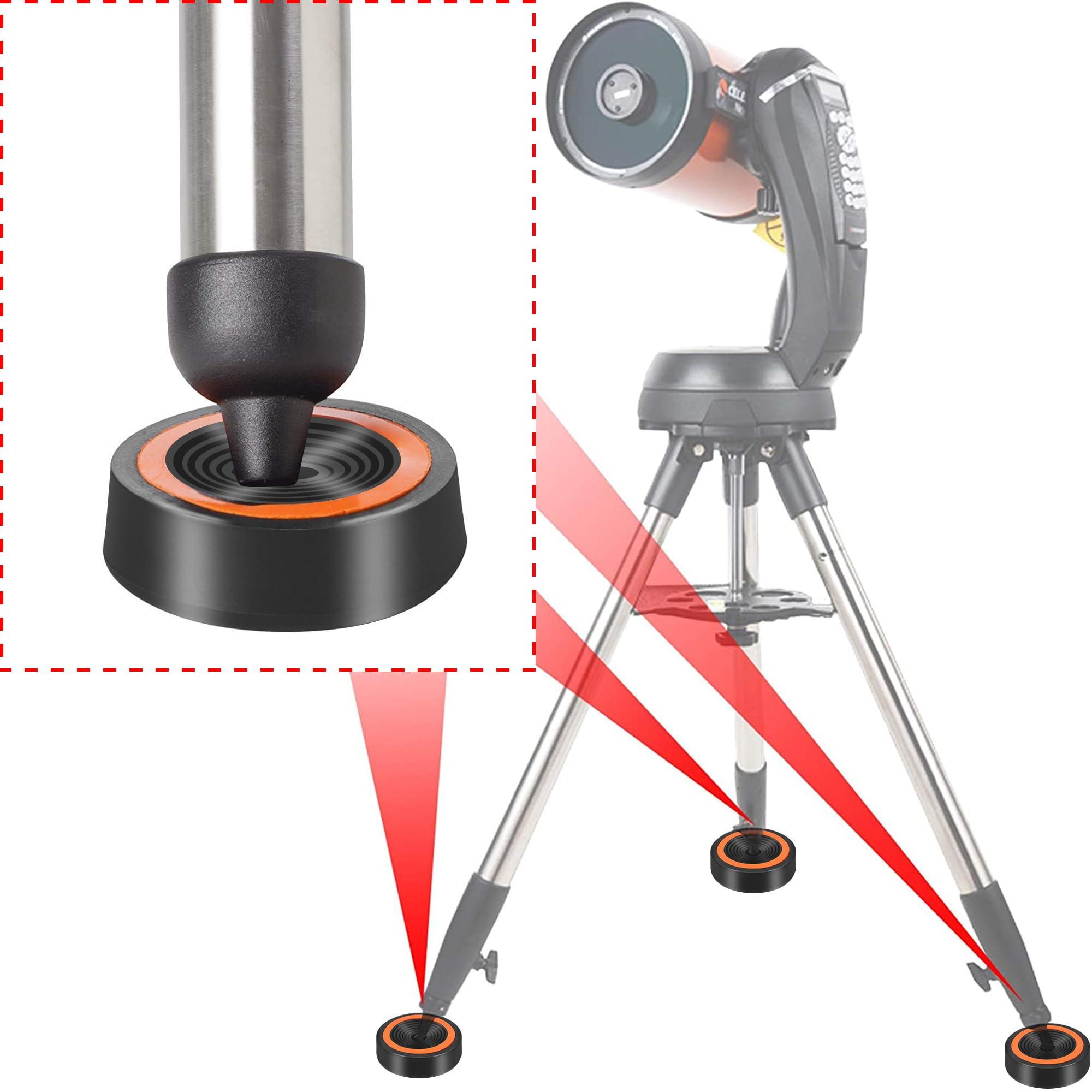 Tydeux Tydeux Anti-Vibration Suppression Pads Telescope Mounts - Vibration Suppression Pads for Vibration Free observing