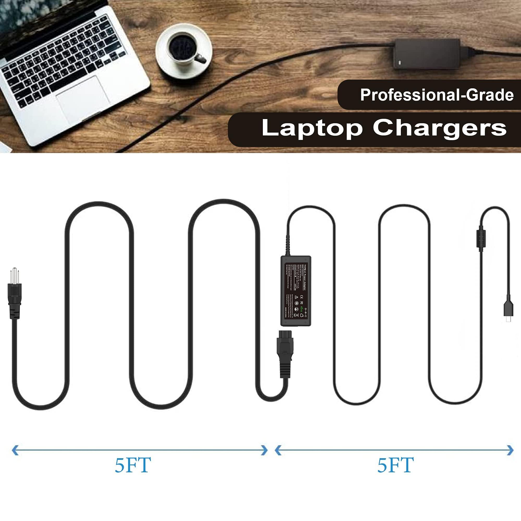 YEOTSMUT Chromebook Charger-45W USB-C Laptop Charger for HP