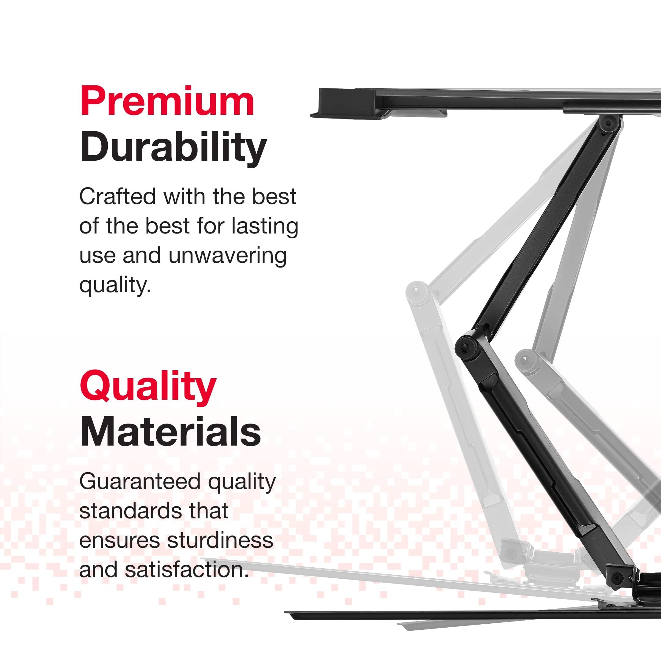 Rocketfish Rocketfish Full-Motion TV Wall Mount for Most 40\"75\" TVs - Tilt & Swivel TV Mount - Full-Motion TV Wall Mount with Built-in Wire Management System - Swivel TV Mount with Mounting Hardware Included