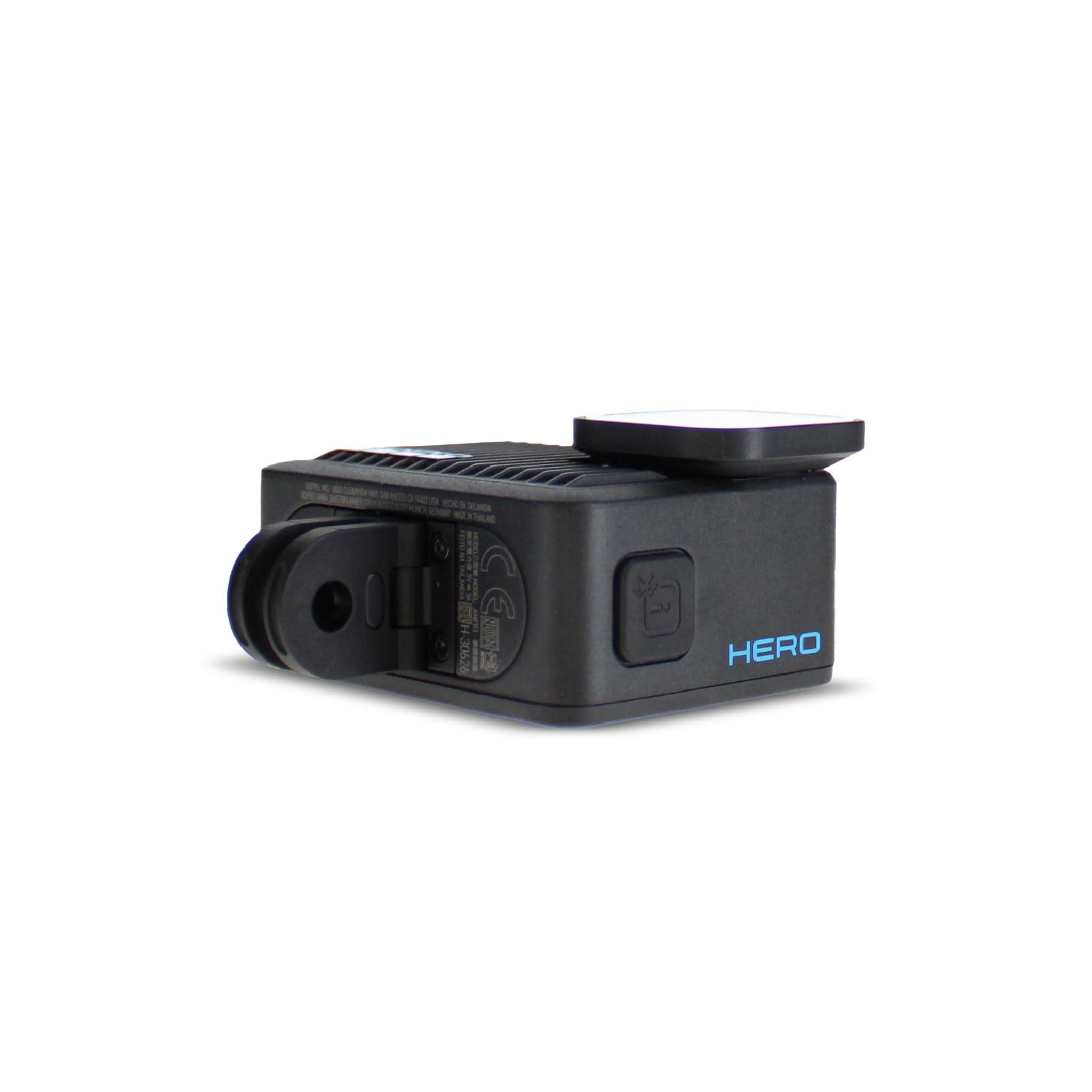 GoPro GoPro Hero (Go Pro Hero) Black Compact - Waterproof Action Camera with 4K Ultra HD Video, 12MP Photos, Stabilization + 50-in-1 Accessory Kit + 64GB Card + More