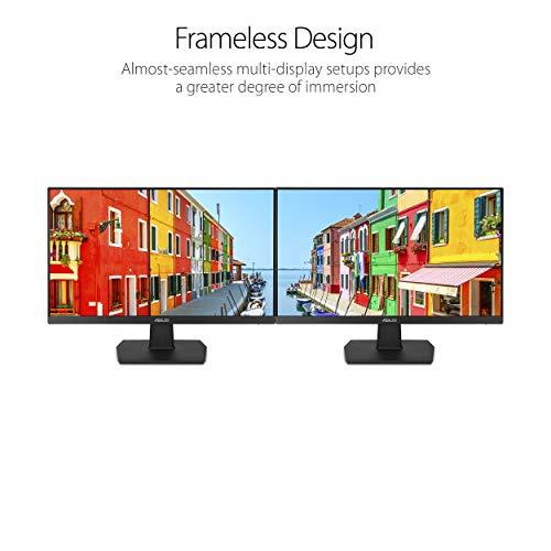 ASUS ASUS VA24EHE 23.8” Monitor 75Hz Full HD (1920x1080) IPS Eye Care HDMI D-Sub DVI-D,Black