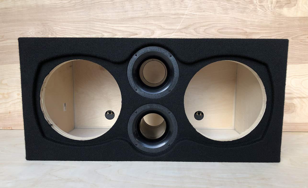 Concept Enclosures, LLC Custom Ported Vented Sub Box Subwoofer Enclosure for 2 12\" Orion HCCA HCCA-12 Subs