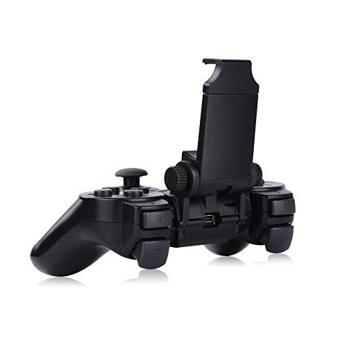 Megadream PS3 Controller Android Phone Mount, Megadream 180 Degree Adjustable Android Smartphone Game Clip Bracket Holder for Playstation PS3, Samsung Galaxy, HTC One, LG, Sony Xperia, Moto with D-pad Cap