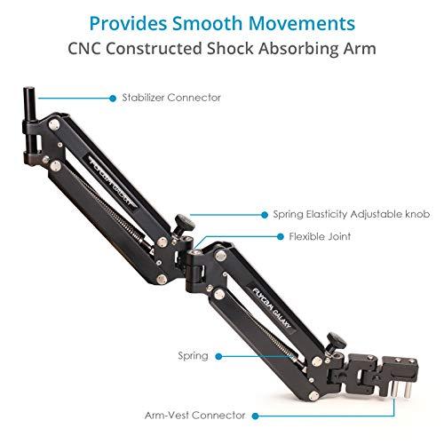 FLYCAM FLYCAM Galaxy Dual Arm and Vest Body Mounted Steadycam for Handheld Stabilizer for Video Camera Camcorder up to 10kg/22lbs (GLXY-AV)