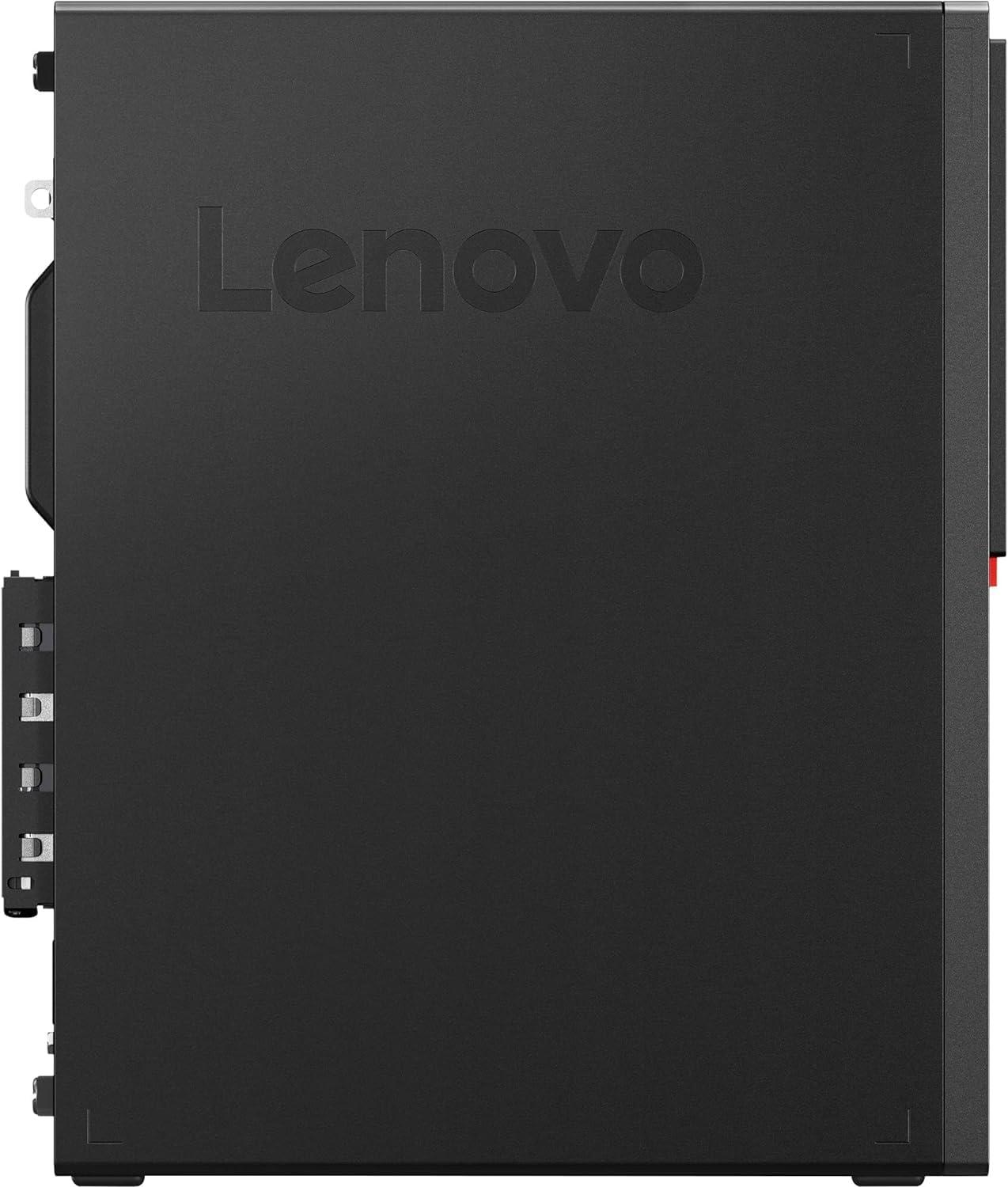Lenovo Lenovo ThinkCentre M920S SFF Desktop Computer, Intel Core i7-8700 3.2GHz Up to 4.6GHz, 32GB DDR4, 1TB SSD, Keyboard&Mouse, VGA, DisplayPort, HDMI, USB Type-C, Windows 11 Pro (Renewed), Black