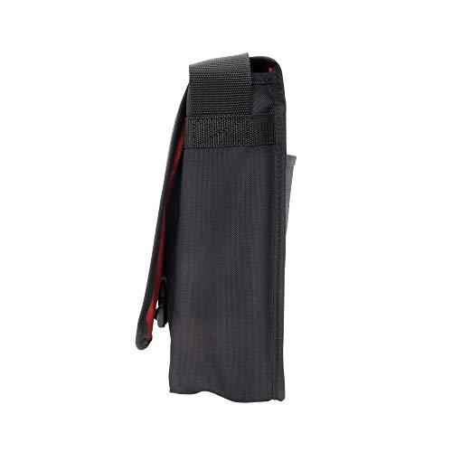 Manhattan Portage Manhattan Portage Deluxe Computer Bag 13 Inch Padded Laptop Sleeve Spacious Compartment Attach To Rolling Luggage Water Resistant Cordura (Black)