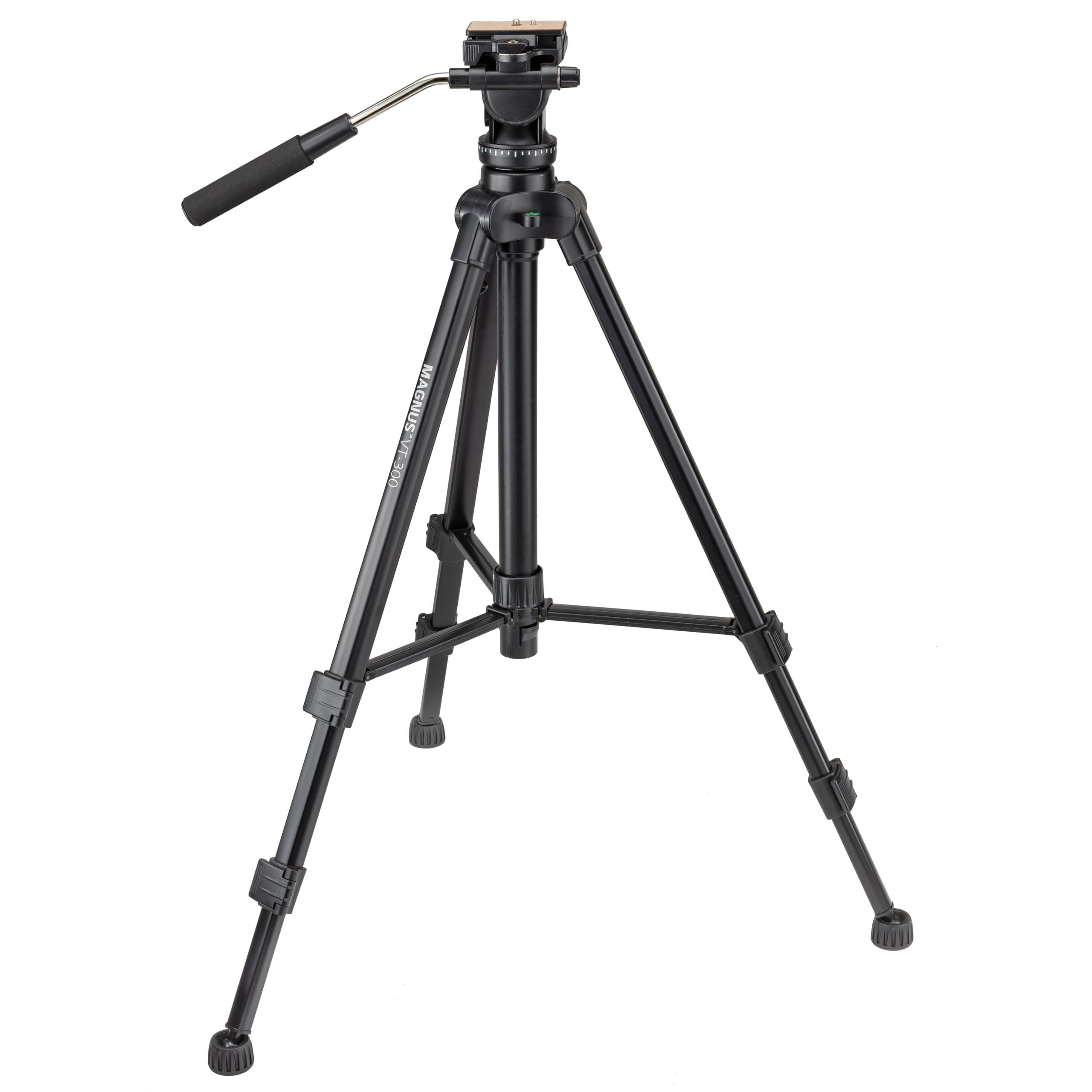 Magnus Magnus VT-300 Video Tripod with Fluid Head