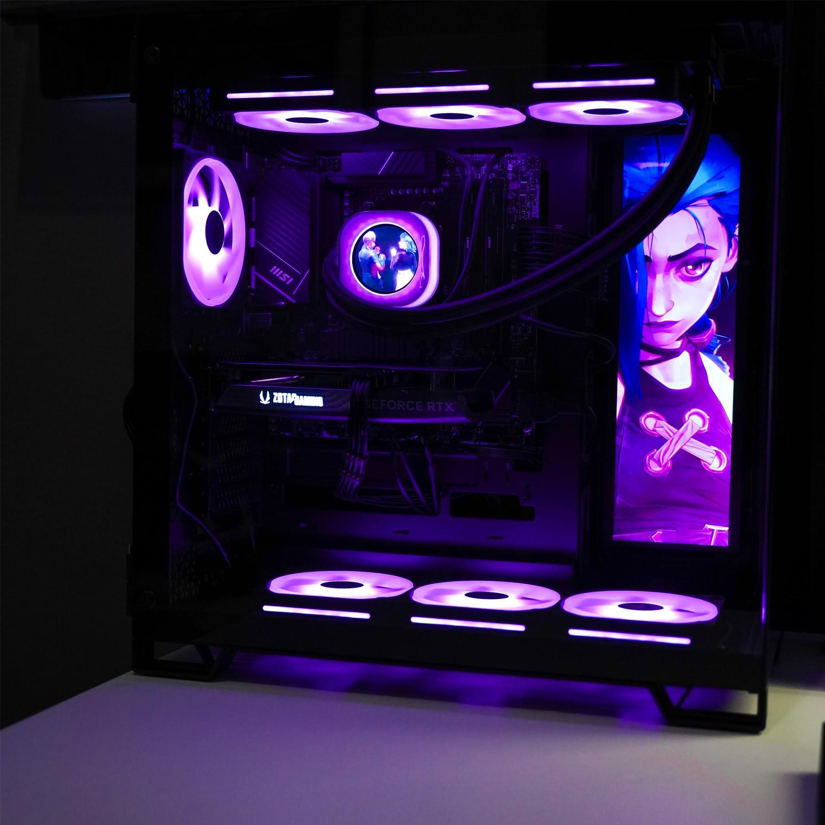 VSDISPLAY VSDISPLAY 14.5'' 14.5 Inch 2560x720 2K IPS LCD Monitor Stretched Bar Display for Computer PC Case GPU CPU Secondary Screen Monitor,Supports USB-C Mini HD-MI Video Input