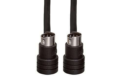 HOSA Hosa CCD-103 Right-angle 8-pin Mini-DIN to Same CD Controller Cable, 3 feet