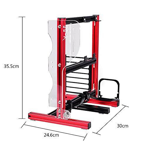 Gdrasuya10 PC Frame Test Bench ITX ATX MATX Test Bench Open Air Case Water Cooling Fan Chassic… (Red)