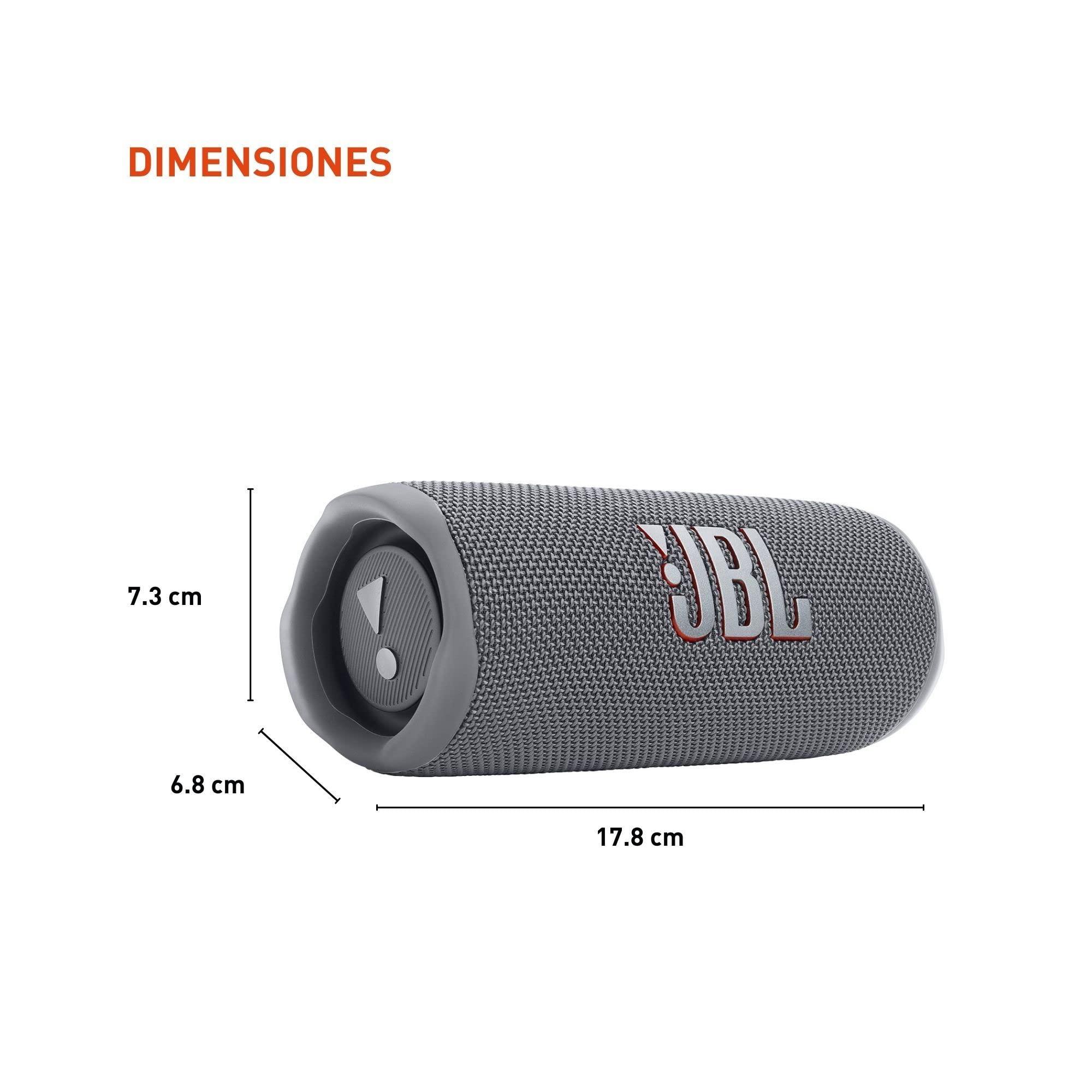 JBL JBL FLIP 6 Portable Wireless Bluetooth Speaker Waterproof - Gray (Renewed)