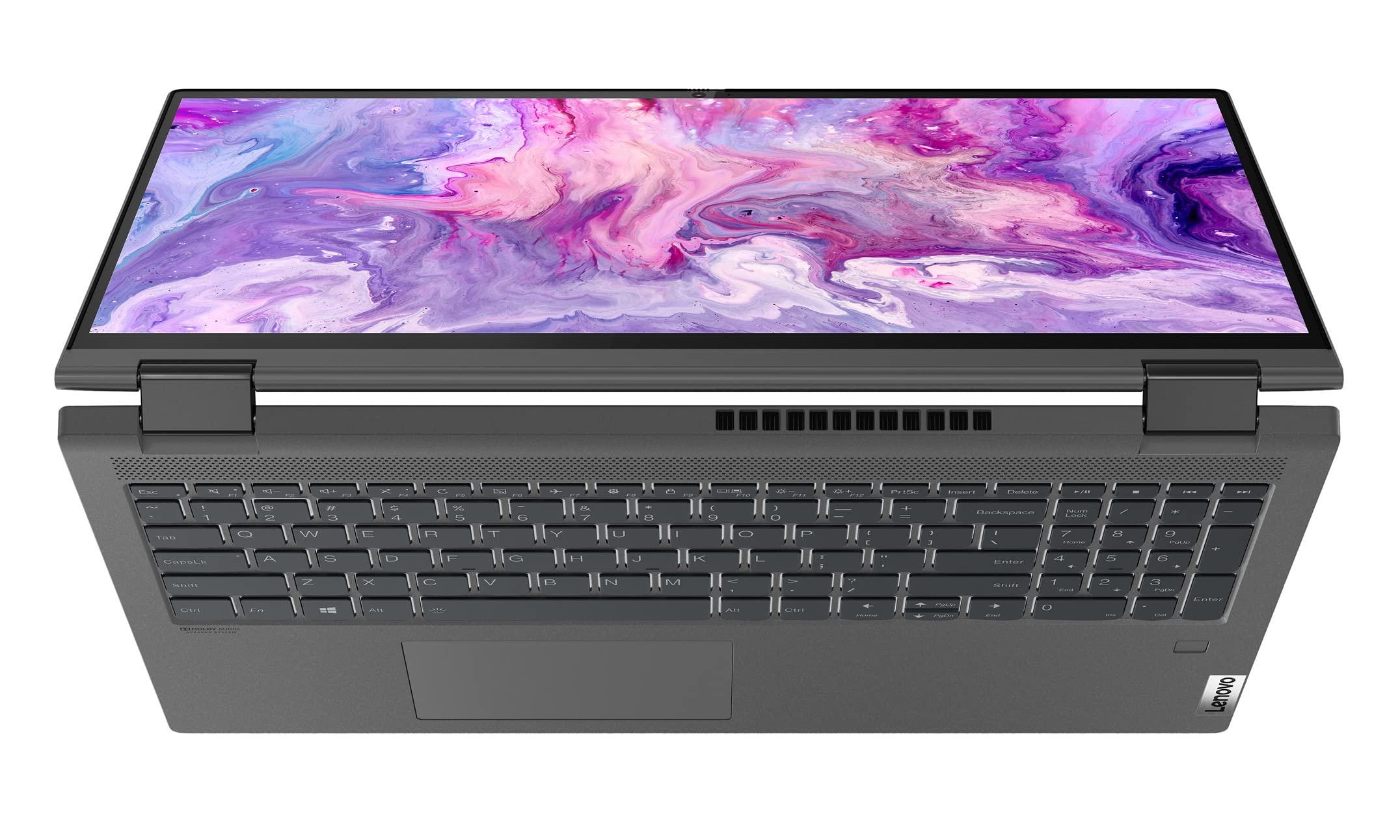 Lenovo Lenovo Flex 5 15A Home & Entertainment 2-in-1 Laptop (AMD Ryzen 7 5700U 8-Core, 16GB RAM, 1TB PCIe SSD, AMD Radeon, 15.6" 60Hz Touch Full HD (1920x1080), Win 11 Home) Refurbished (Renewed)